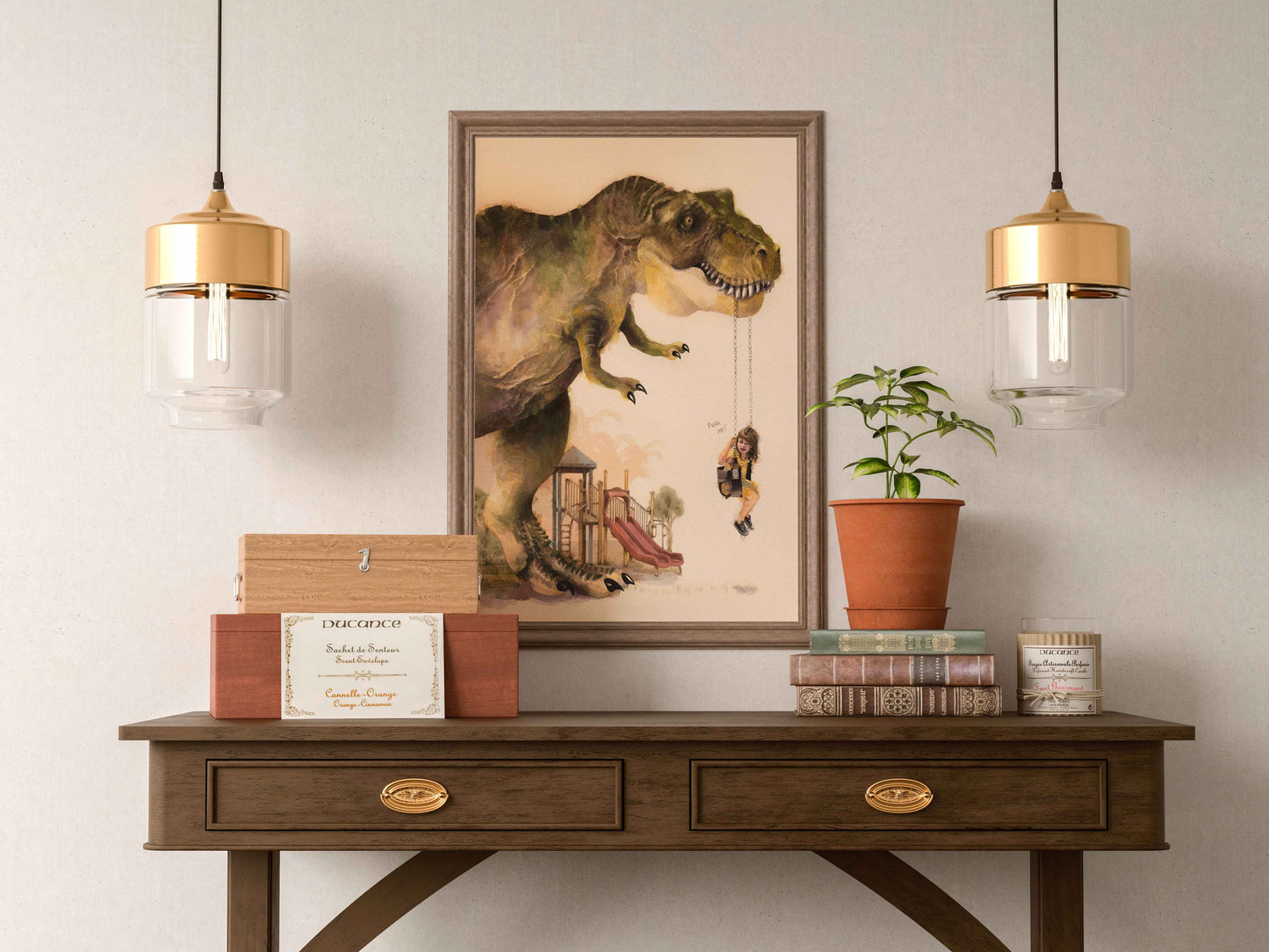 Dinosaur Babysitter