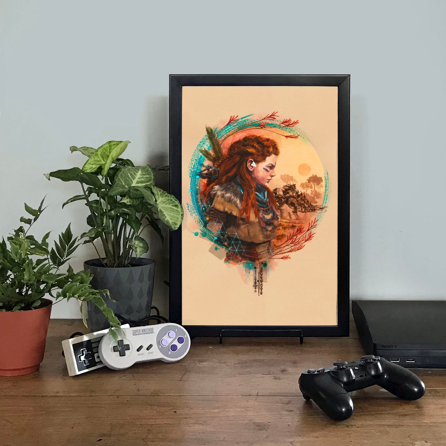 circle motif: Aloy